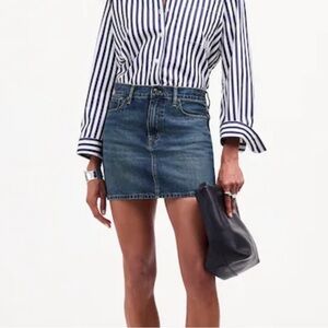 Madewell Denim Mini Skirt